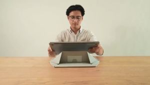 DUOLEDAO MOFT Carry Sleeve Laptop Bag & Stand กระเป๋าแล็ปท็อป พับเป็นขาตั้งได้ สำหรับ MacBook Air Pro HP IBM LENOVO ผู้ค้าปลีกอย่างเป็นทางการ