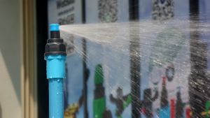 90 องศา สปริงเกอร์หัวฉีดสเปรย์ พร้อมวาล์วหรี่น้ำ 1/2