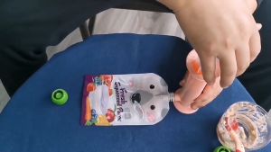 Baby Food Fillers Fruit Puree Disposable Suction Bag Mashed Potato Dispensers