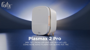 Máy Tiệt Trùng Sấy Khô Khử Mùi UVC PLASMAX 2 PRO FATZ BABY Công Nghệ Nano Plasma Ion Quang Xúc Tác