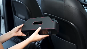 Hộp Đựng Cốc Uống Nước Ô Tô SPDD Giá Đỡ Điện Thoại Hộp Đựng Ghế Sau Chống Nước Thiết Kế Phân Vùng Tiết Kiệm Không Gian Hộp Đựng Khăn Giấy Xe Chống Mài Mòn Cho Trẻ Em