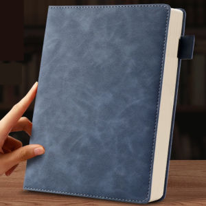 200Pages Simple Pen Insert Notepad Thickened Diary Simple Office Notepad Business Meeting Work Record Book