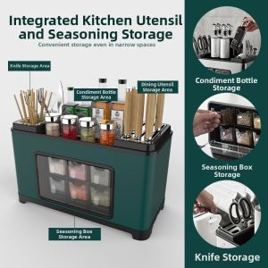 Multifunctional Kitchen Utensil Rack