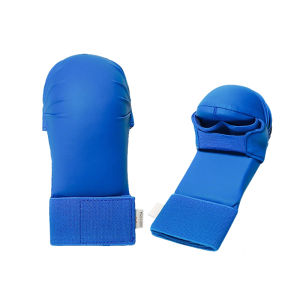 Boxing Gloves Upgraded Version Karate Martial Arts Training Gloves PU Leather Wrist Support Thickened Protection for Child Adult