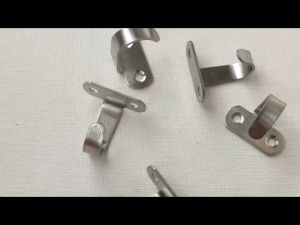5Pcs Stainless Steel Screw Mounted Ceiling HooksUnder-Shelf Coat Hook for Bathroom Kitchen Cabinet