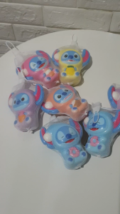 MAINAN SQUICY SQUISHY KARAKTER STITCH LILO YANG LUCU DAN SLOW RISING