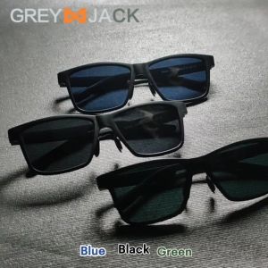 Grey Jack Kacamata Hitam Sunglasses Polarized Anti Silau UV400 Outdoor Model Kotak Ringan Bahan Tr90 Fashionable Pria Wanita 3381