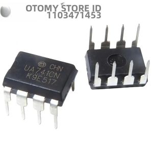 20 Chiếc UA741CN Bộ Khuếch Đại Hoạt Động IC DIP-8 Chipset Mới 100% UA741CP UA741 Cho Ổ Đĩa Máy Tính IC