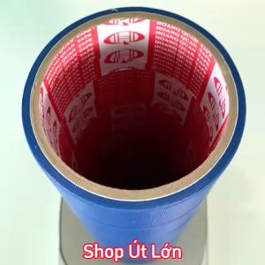 Băng keo simili màu xanh dương rộng 4.7cm dài 7.5 mét lõi giấy 3mm 1 cây 6 cuộn giá tại xưởng