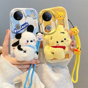 เคสโทรศัพท์ VIVO V50 Y04 Y29s Y29 Y39 5G 4G สำหรับฤดูร้อนมาการองเคสลายการ์ตูนน่ารัก VIVOV50กันกระแทกกรอบด้านหลังซิลิโคนนิ่มพร้อมตุ๊กตาลายโปเกมอน