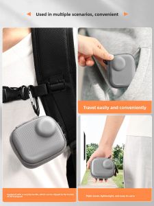 Portable Startrc Insta360 Go Ultra Single Camera Hardshell Protective Case Digital Storage Organizer Bag for Sports And Outdoor