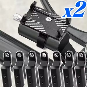 2PCS Motorcycle Headlight Spotlight Extension Pole Bracket Aluminum Alloy Mount Holder Modern Minimalist Bar Fixture For Bike Lamp