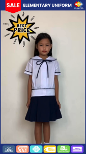 RMT Collection Premium Elementary School Uniforms piping Blouse for Girls | School Wear