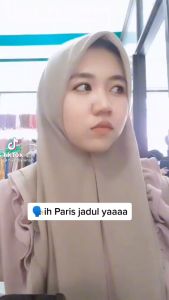 Hijab segi empat paris jadul varisha | katun paris | neci 2 sisi | hijab polos paling nyaman