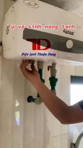 Khử cặn chân trung 4.6mm Thanh Magie lọc cặn bình nóng lạnh - Điện Lạnh Thuận Dung