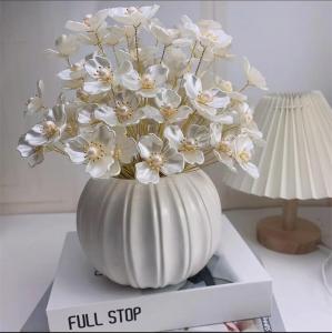 Acrylic DIY Beading Magnolia Material Kit Home Decorations Entrance Hall Wine Cabinet Living Room Simulation Flower Bouquet