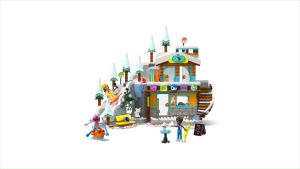 LEGO Friends 41756 Holiday Ski Slope dan Café Building Toy Set (980 Potongan) Mainan Susun (9 Tahun+)