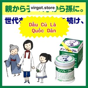 Dầu Cù Là Omi Menturm Nhật Bản 85g - virgot.store