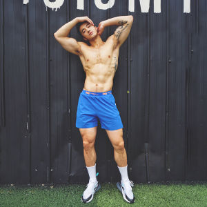 Quần Short Thể Thao Nam Omg Mùa Hè Mỏng Thoáng Khí Chạy Bộ Thể Thao Rộng Rãi Tập Luyện Ba Điểm Quần Dài Nửa Đầu