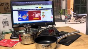 Bộ quánh chảo Inox 3 lớp liền khối Kalpen Baby BB14 bảo hành 30 năm