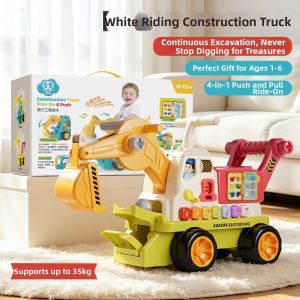 GOODWAY | Construction Push Toy Car Educational 6pcs