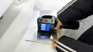 Portable Handheld Inkjet Printer 12.7mm Date Time Coder Handheld Code Logo Label Maker Multi-Language Automatic Coding Machine