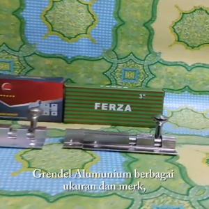 Grendel Alumunium Berbagai Ukuran Dan Merk