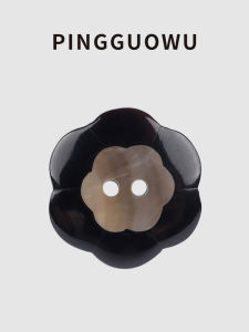 ปุ่มกระดุมลายดอกไม้ปะการังติดกระดุมเสื้อผ้าระดับไฮเอนด์ทำมือจากญี่ปุ่น อุปกรณ์เย็บปะติดปะต่อกันสำหรับงานฝีมือ DIY