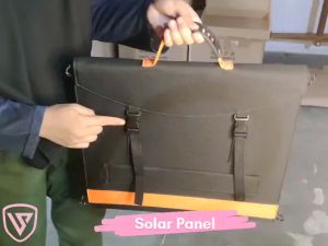 Portable Solar Panel 100 watt 75 watt 45 watt Mono Panel Surya Foldable Solar Charger System for Outdoor Camping Travel lipat