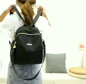KIB46 Ransel Wanita Import Bahan Premium Parasut Ada Talpan