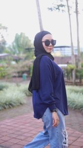 KAOS WANITA BATWINGS TOP BASIC FST COTTON COMBED 20s REALPICT 100%