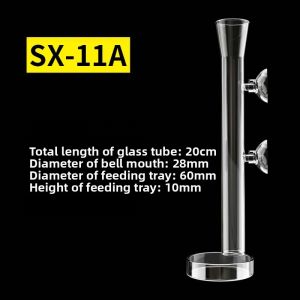 sunsun | Automatic Fish and Shrimp Feeder Feed Dispenser Glass Positioning