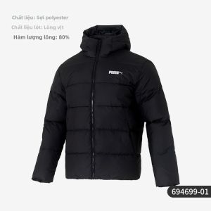 PUMA | Áo khoác lông vũ có nón hợp thể thao ngoài trời ấm áp