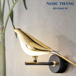 Đèn Led treo tường ốp tường hình bồ câu trang trí trong nhà cầu thang Led 8W 220V V9008 Ngọc Thắng