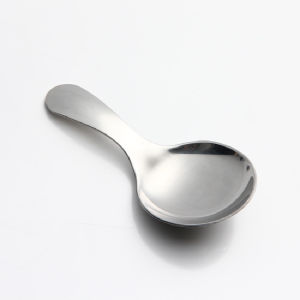 Mini Spoon Children Spoon Dessert Ice Cream Spoon Compact Portable Round Short Handle Small Spoon