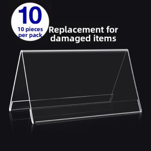 SVIAO | Transparent V-shaped Desk Signage