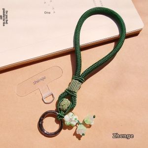 ZHENGEGE | Elegant Retro Handmade Phone Charm Anti-loss Rope