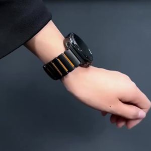 Titanium Rubber Strap for Samsung Galaxy Watch 7 Ultra 47mm/Ultra 2025 Sport Band for Samsung Watch 8 Classic 46mm 8 40mm 44mm