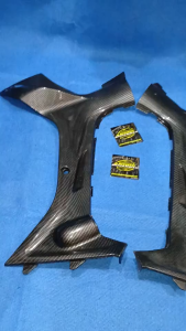 COVER BODY SAYAP DALAM KARBON YAMAHA FIZ R / VEGA OLD LAMA SET