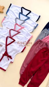 [Altadiosbaby] Kado BASIC Baju Bayi Kimono Celana Panjang | Baju Tidur Bayi Newborn | Perlengkapan Bayi Baru Lahir | Baju Set Newborn Celana Panjang | Bayi One Set Newborn New Born Baju Newborn Bayi Baju Newborn Set Setelan Newborn Kaos Oneset Bayi Murah