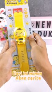 Jam Tangan Anak Digital Pencet Karakter Lucu - Sanrio & Super Mario