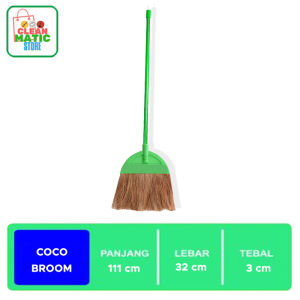 Sapu dari bahan sabut kelapa/Coco Broom
