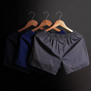 Red Pure Cotton Underwear for Men Square Corner Boxer Shorts Chinese Zodiac Year Briefs Wedding Celebration Innerwear