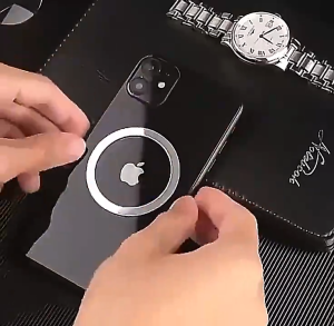 Ring Plate Magnetic Stiker Magnet Charging Wireless Magsafe Metal Ring Universal AH123