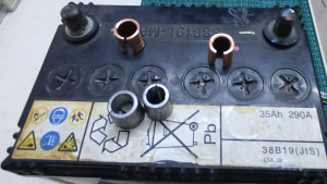 BATTERY TERMINA PURE COPPER 99% SOLID COPPER