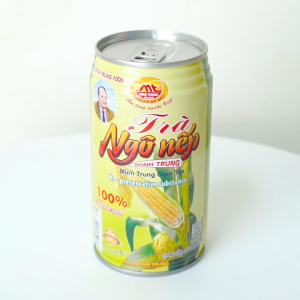 Trà ngô nếp Minh Trung 350ml - Trà Ngô 6 (combo 6 lon)