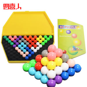 Nibobo Wisdom Pyramid Intelligence Beads Toy for Children And Adults Cognitive Development Desktop Puzzle Solving Educational Toy