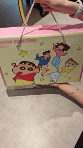 CRAYON SHINCHAN | Bộ Đồ Ăn Bằng Gốm Sứ Crayon Shinchan - Bộ Bát Đĩa Thìa Đũa Hoạt Hình Dễ Thương Dành Cho Trẻ Em Quà Tặng Ngày Lễ