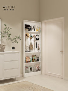 Weimei | Slim Narrow Wall-leaning Display and Storage Shelf for Tight Spaces