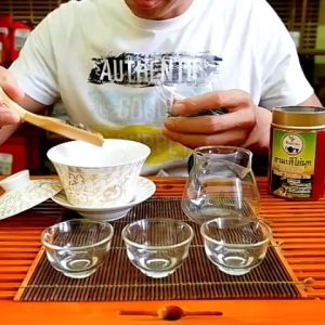 ชามะลิไข่มุก เกรดพรีเมี่ยม ออร์แกนิก  น้ำหนักสุทธิ 500กรัม